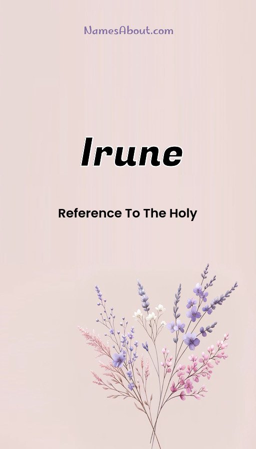 Meaning of Irune