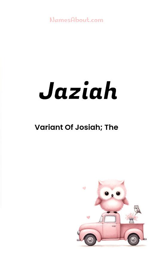 Illustration of Jaziah