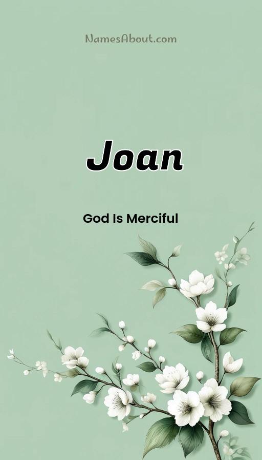 Illustration of Joan