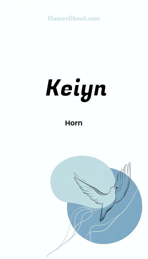 Keiyn name and meaning