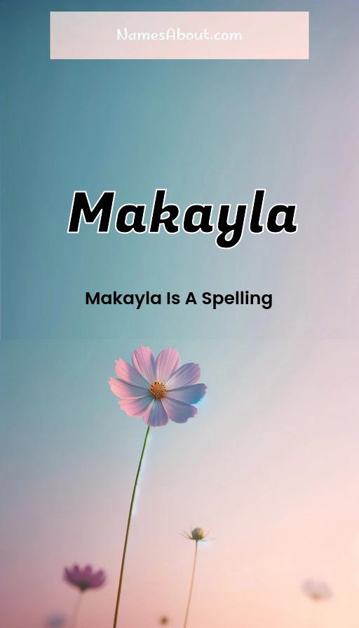 Illustration of Makayla