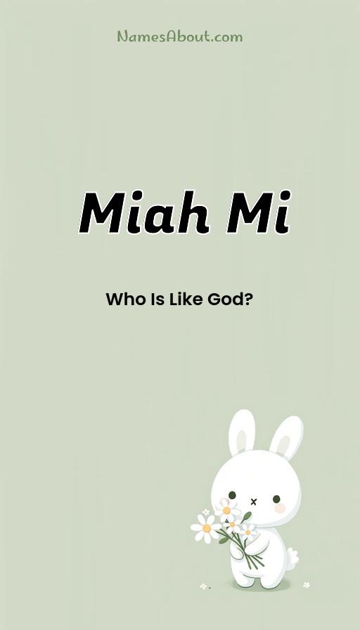 Miah Mi name and meaning