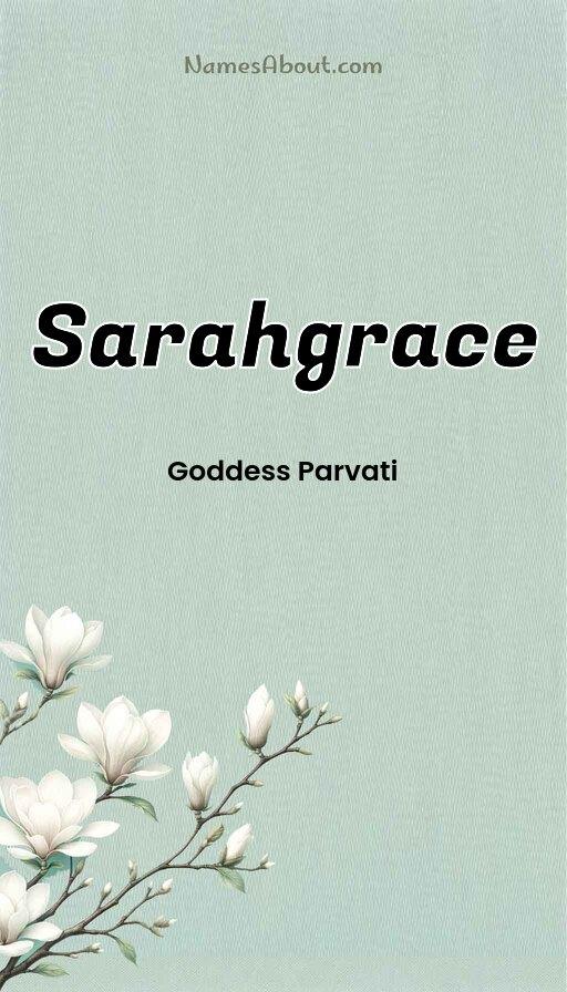 Sarahgrace name and meaning