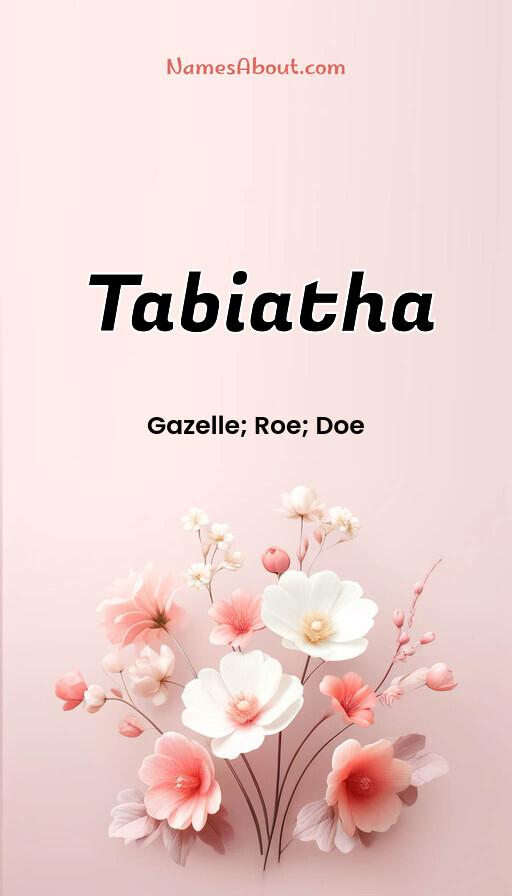 Tabiatha name and meaning