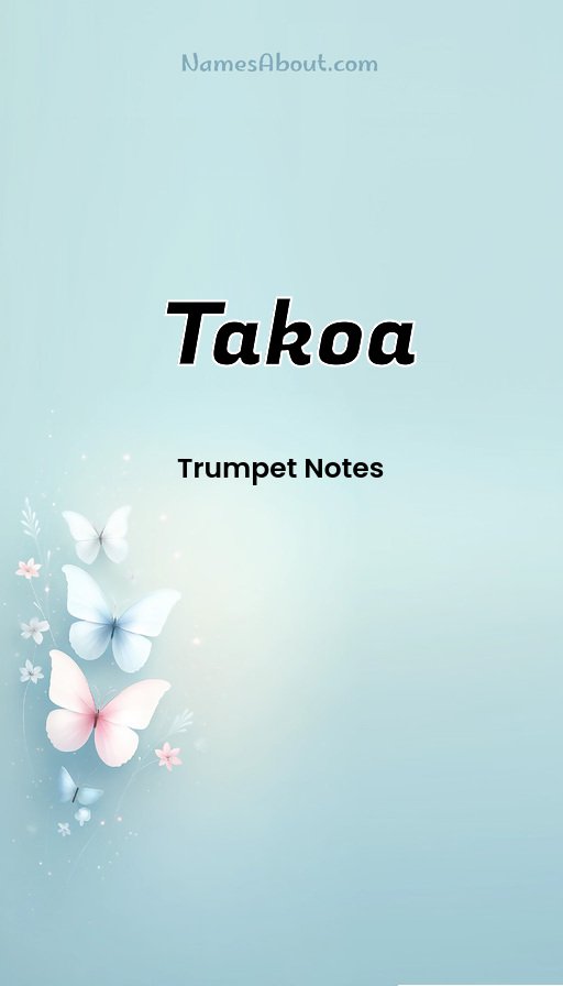 Meaning of Takoa