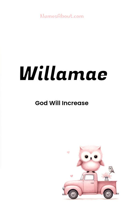 Willamae name and meaning