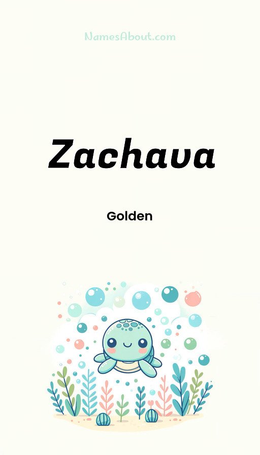 Meaning of Zachava