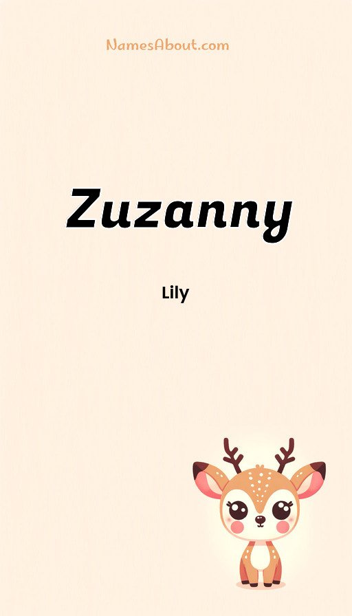 Meaning of Zuzanny