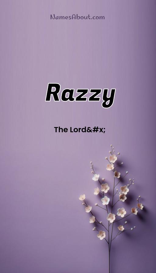 Illustration of Razzy