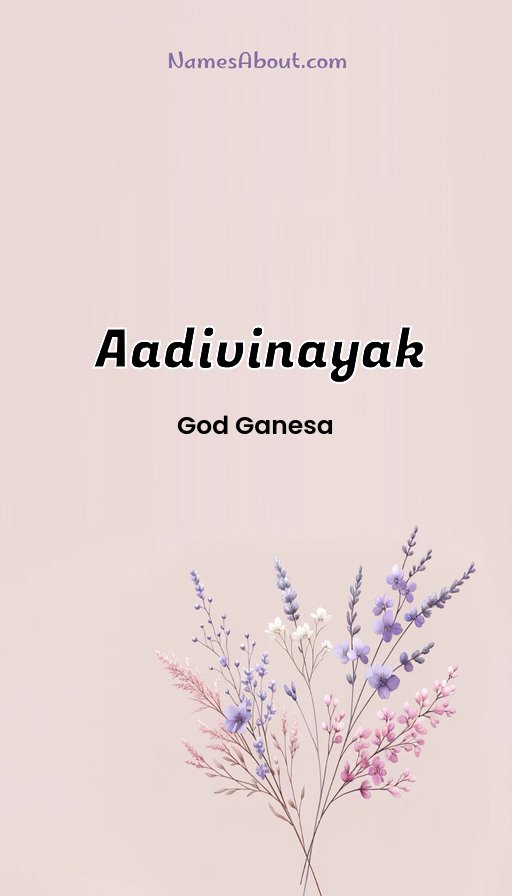 Meaning of Aadivinayak