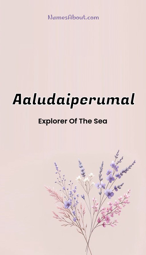 Meaning of Aaludaiperumal