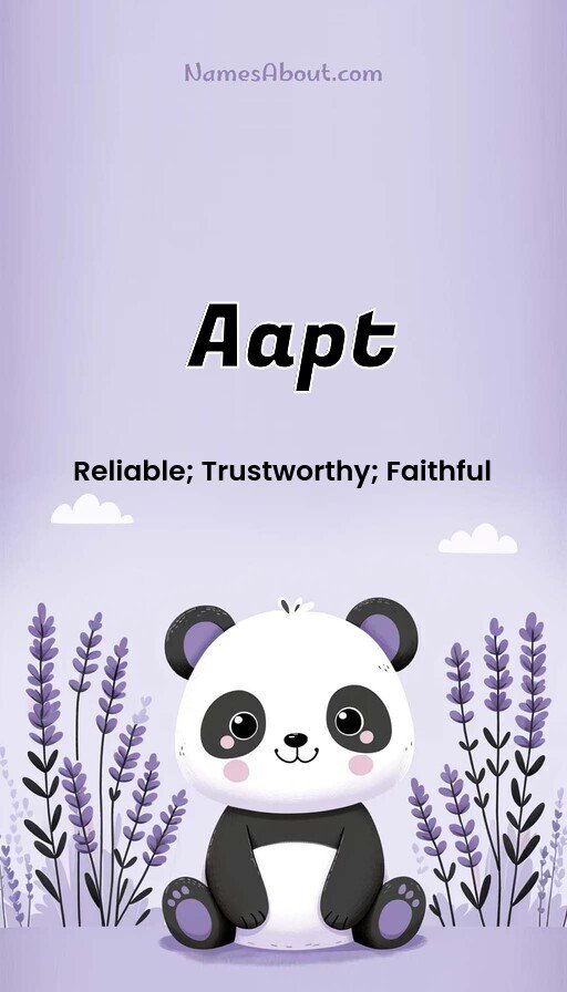 Meaning of Aapt