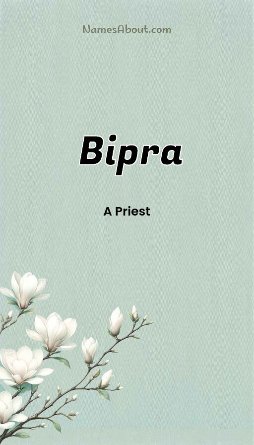 Meaning of Bipra