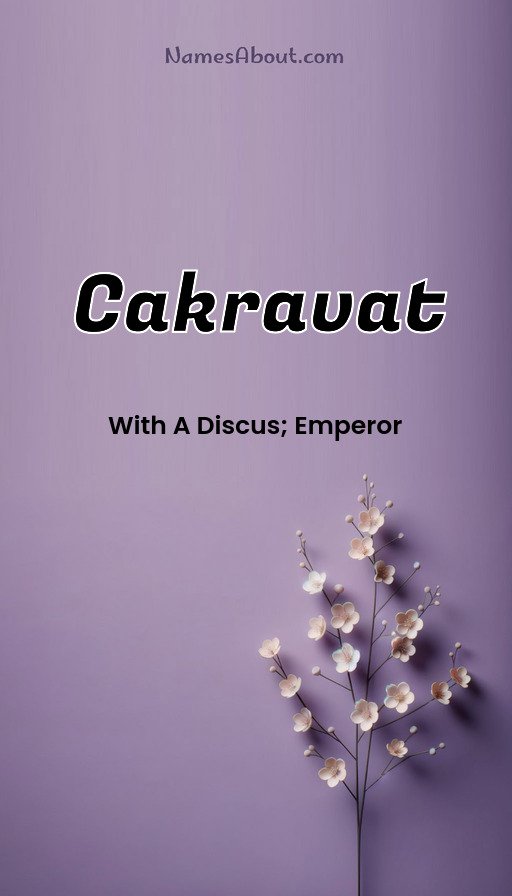 Meaning of Cakravat