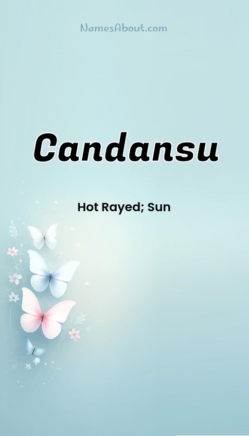 Meaning of Candansu