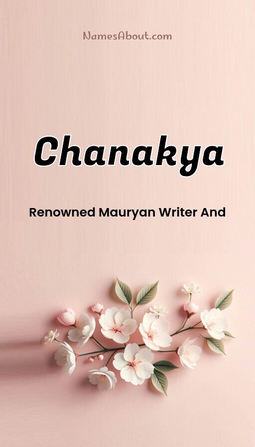 Meaning of Chanakya