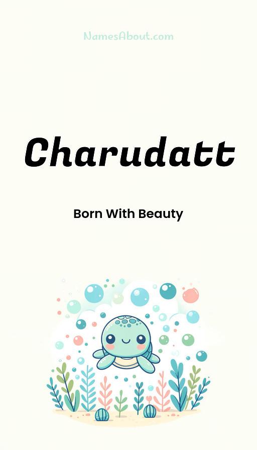 Illustration of Charudatt