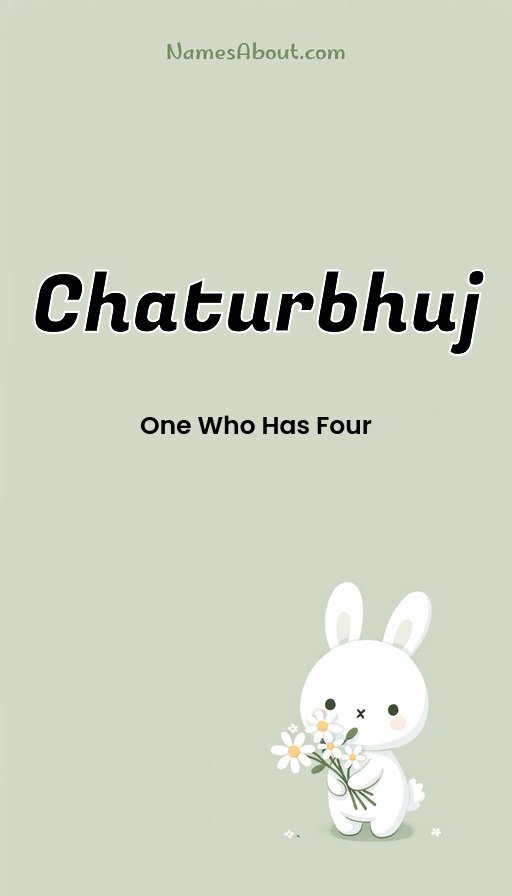 Meaning of Chaturbhuj
