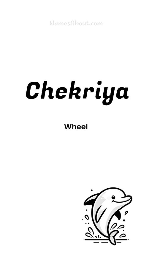 Meaning of Chekriya