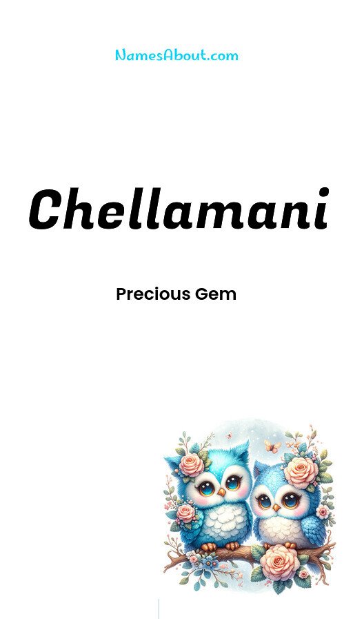 Meaning of Chellamani