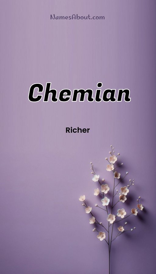 Meaning of Chemian