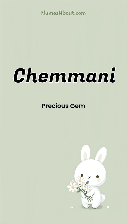 Meaning of Chemmani