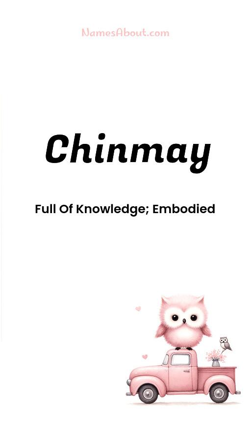 Meaning of Chinmay