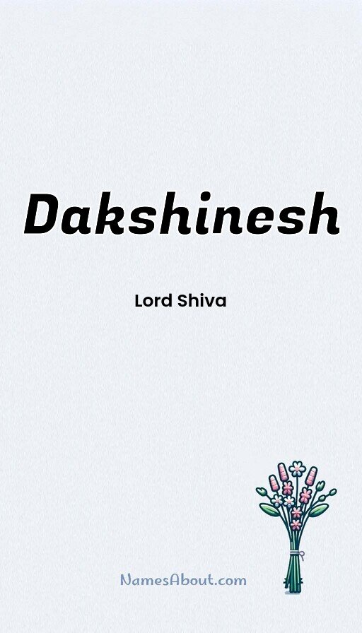 Meaning of Dakshinesh
