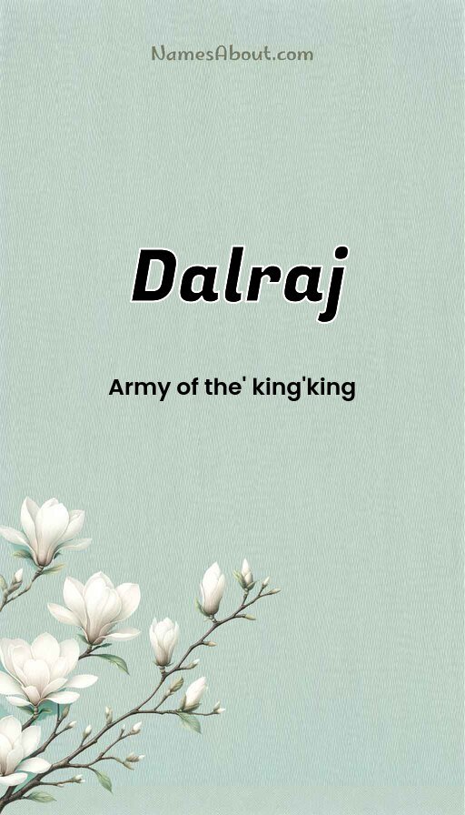 Meaning of Dalraj