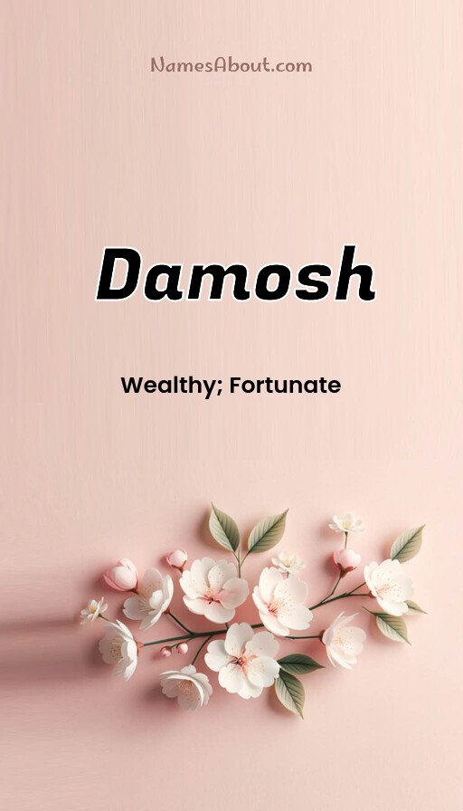 Meaning of Damosh
