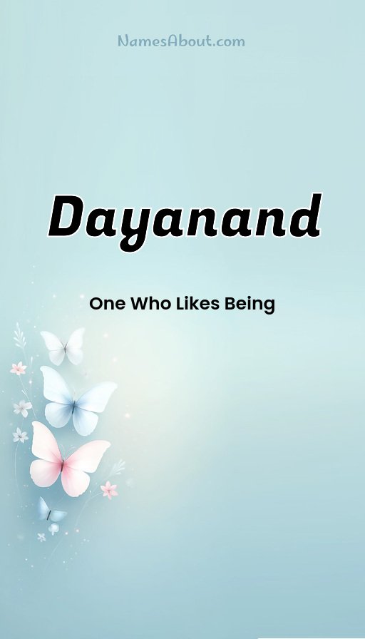Meaning of Dayanand