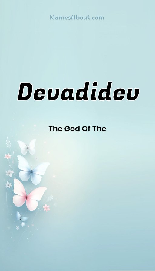 Meaning of Devadidev