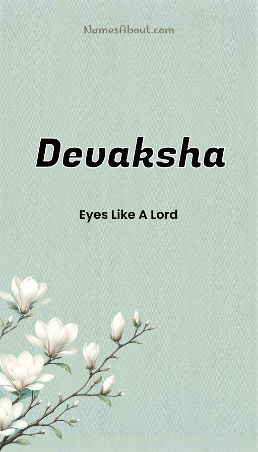 Meaning of Devaksha