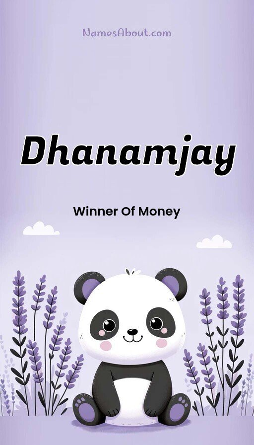 Meaning of Dhanamjay