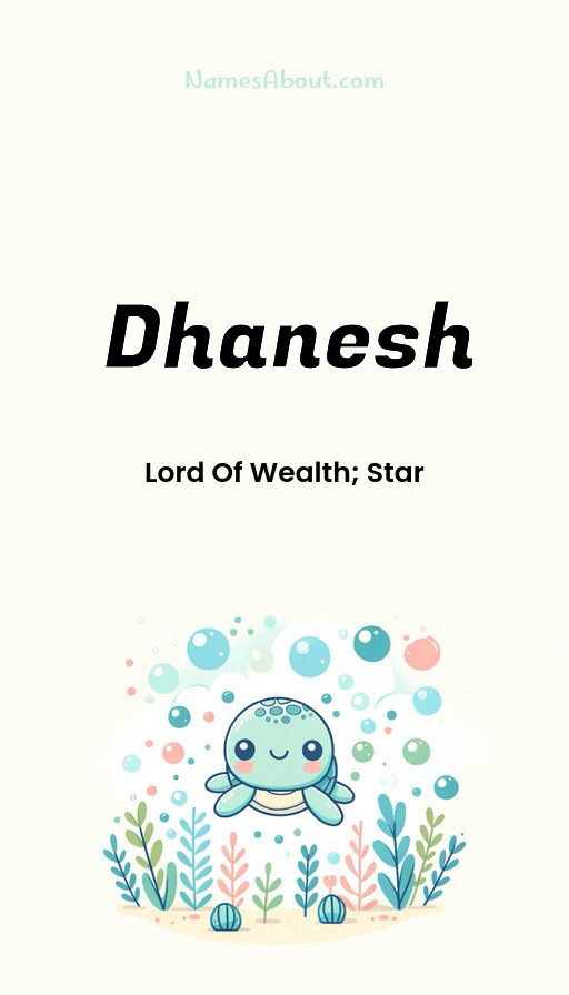 Meaning of Dhanesh