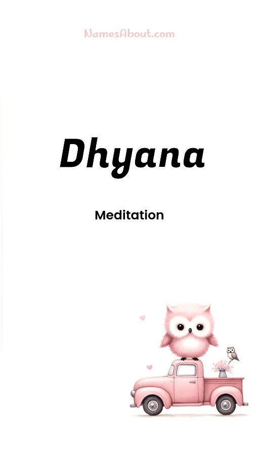 Meaning of Dhyana