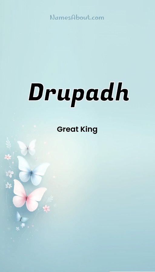 Meaning of Drupadh