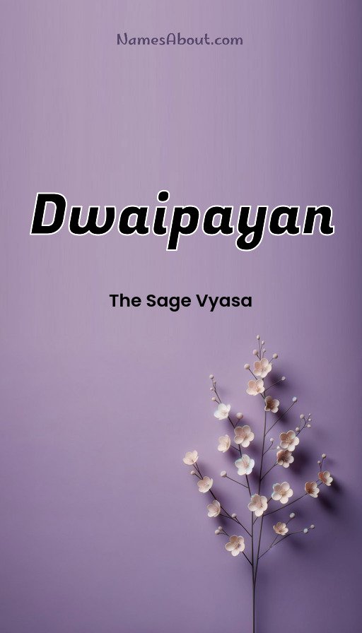 Meaning of Dwaipayan