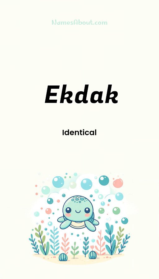 Meaning of Ekdak