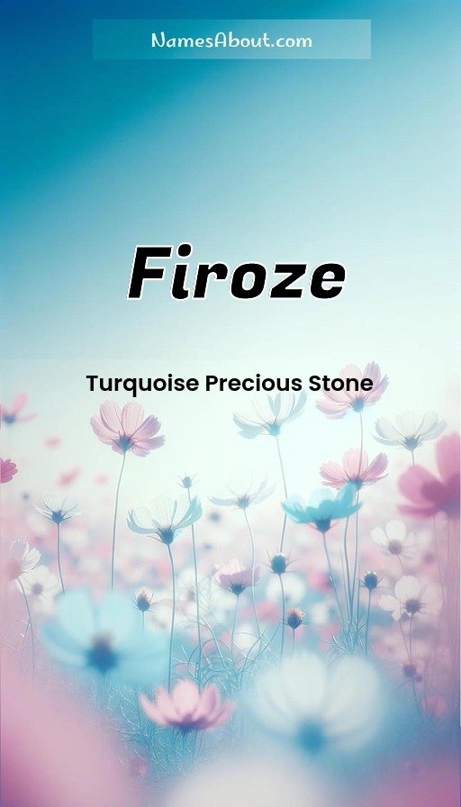 Meaning of Firoze