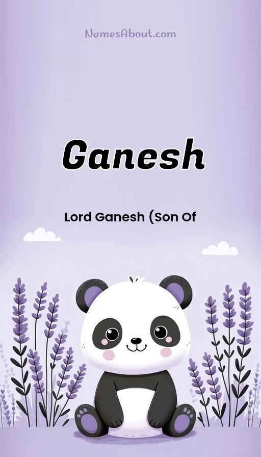 Illustration of Ganesh