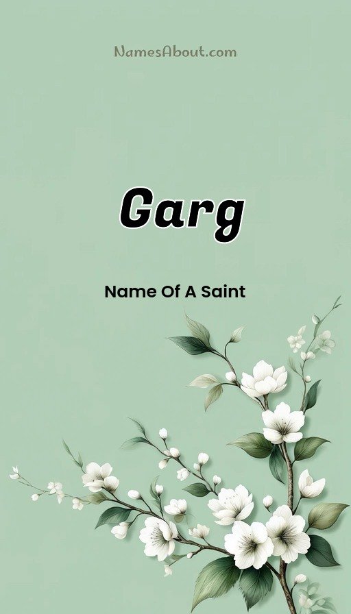 Meaning of Garg