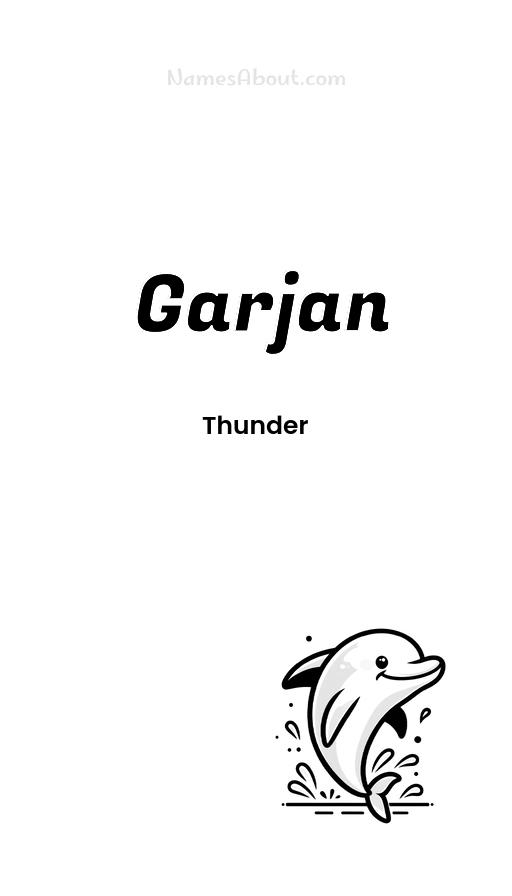 Illustration of Garjan