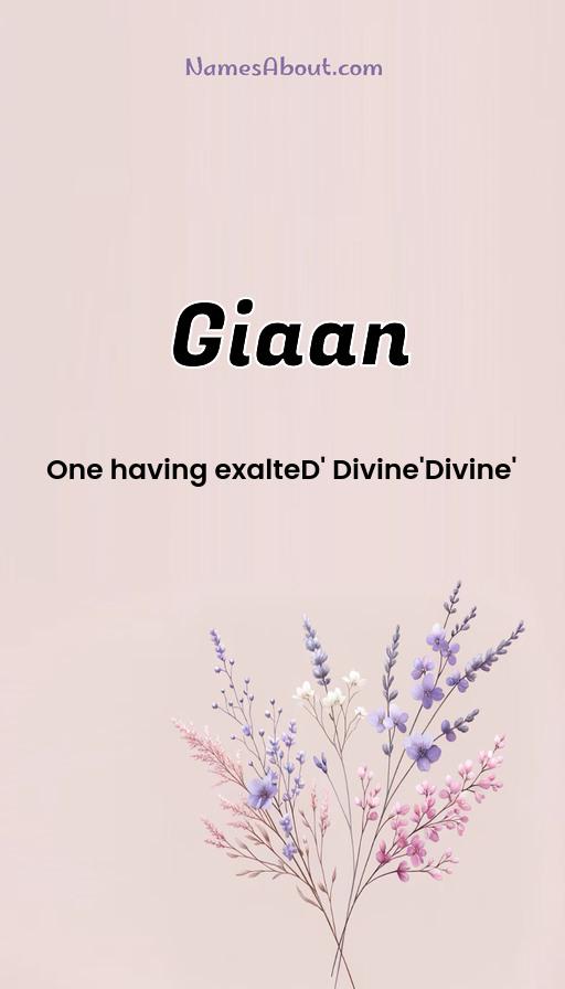 Illustration of Giaan