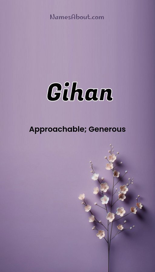 Meaning of Gihan