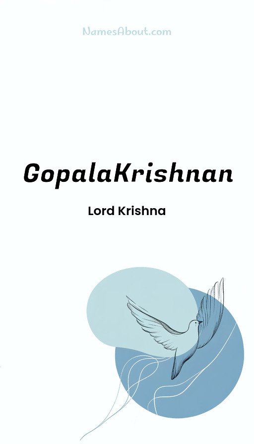 Meaning of Gopalakrishnan