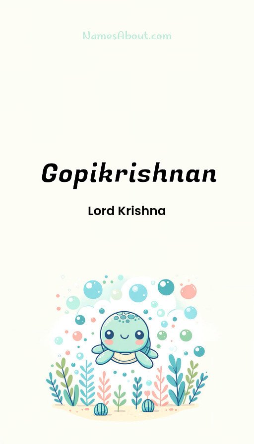 Meaning of Gopikrishnan