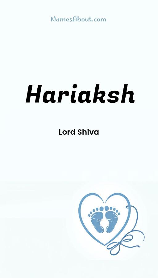 Illustration of Hariaksh