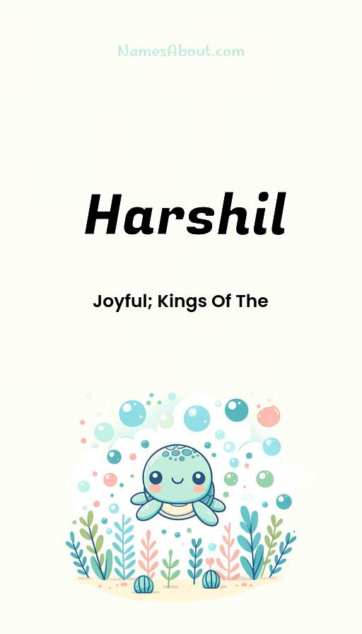 Illustration of Harshil