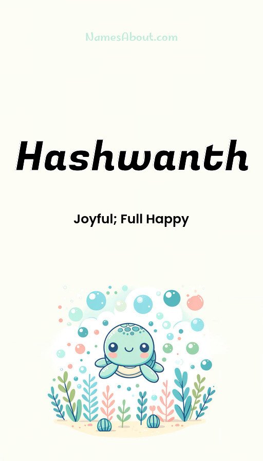 Meaning of Hashwanth